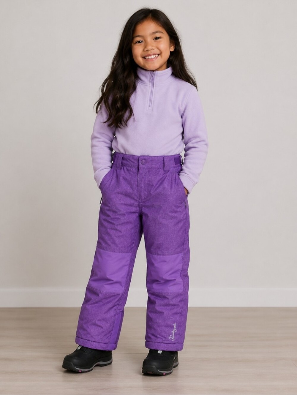 WEATHERPROOF 32 Degrees Purple Snow Ski Pants s 7/8